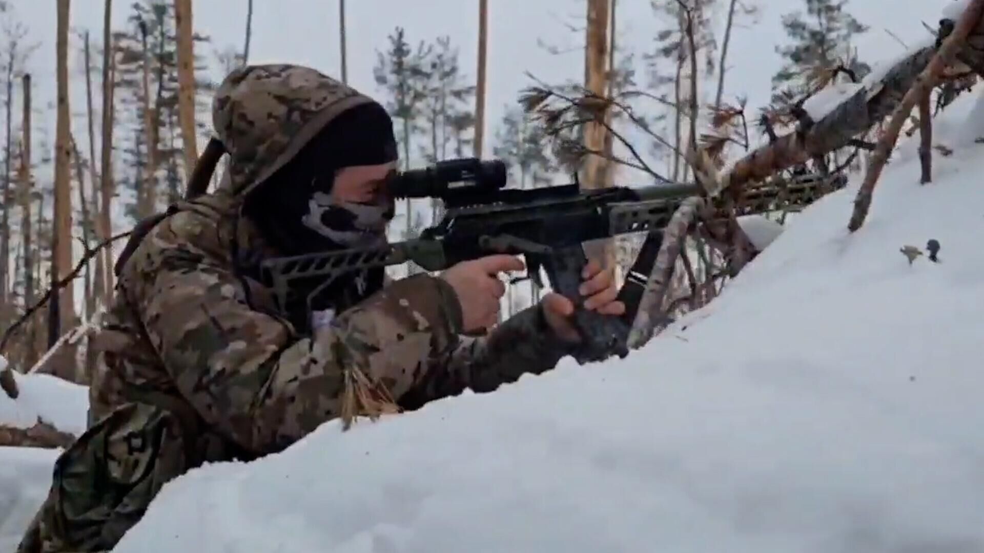 Боец спецназа Ахмат о женской роте ВСУ на Кременском направлении - РИА Новости, 1920, 18.01.2024