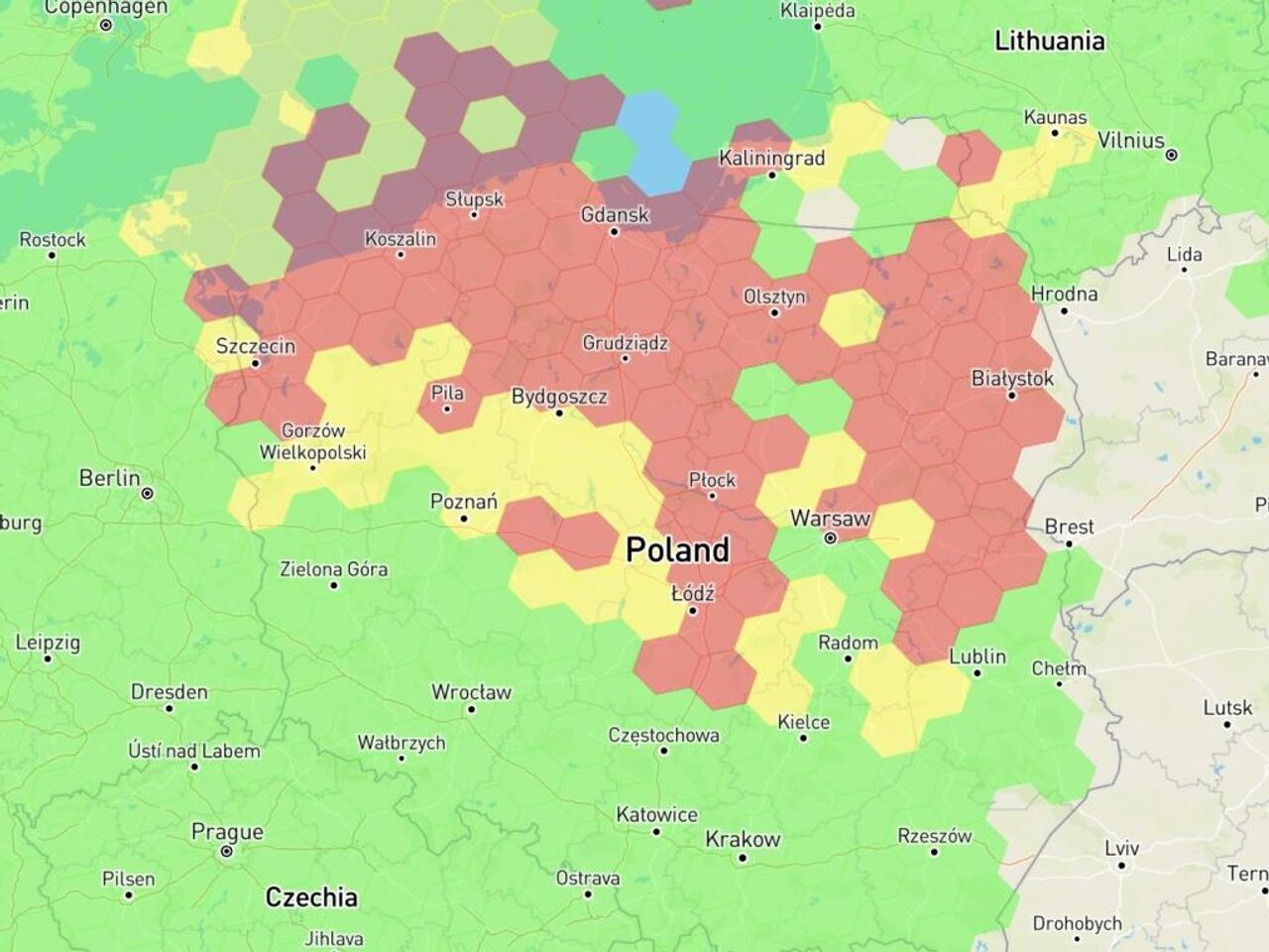 На части территории Польши произошел сбой GPS - РИА Новости, 19.01.2024