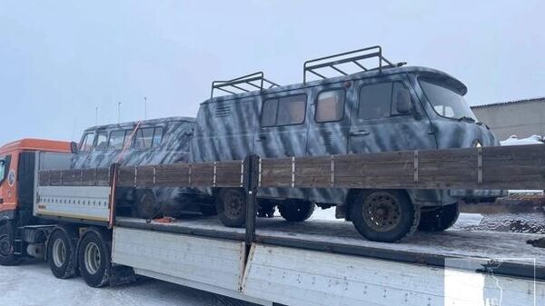 Автомобили УАЗ бойцов в зоне СВО от администрации Мончегорска