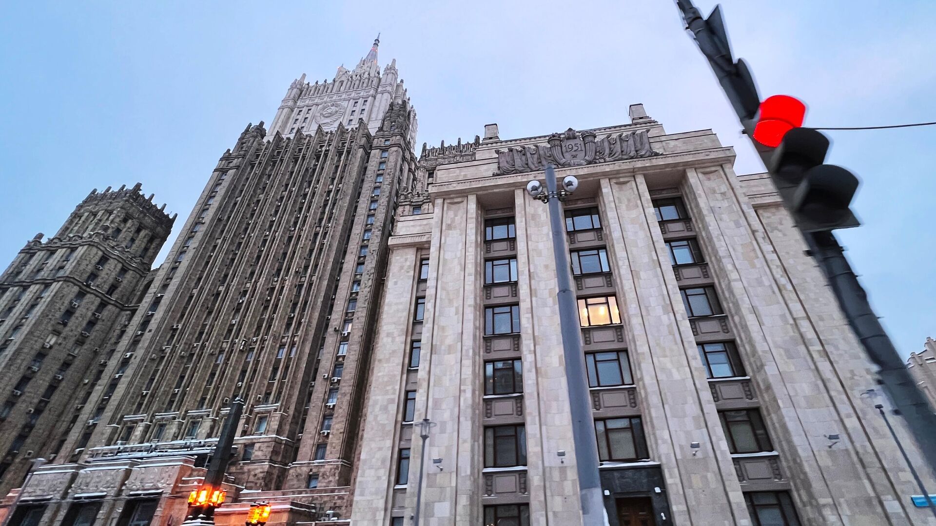 Здание Министерства иностранных дел РФ в Москве - РИА Новости, 1920, 24.05.2024