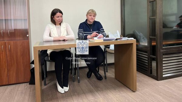 Елена Блиновская в Замоскворецком районном суде города Москвы, 22 января 2024 года