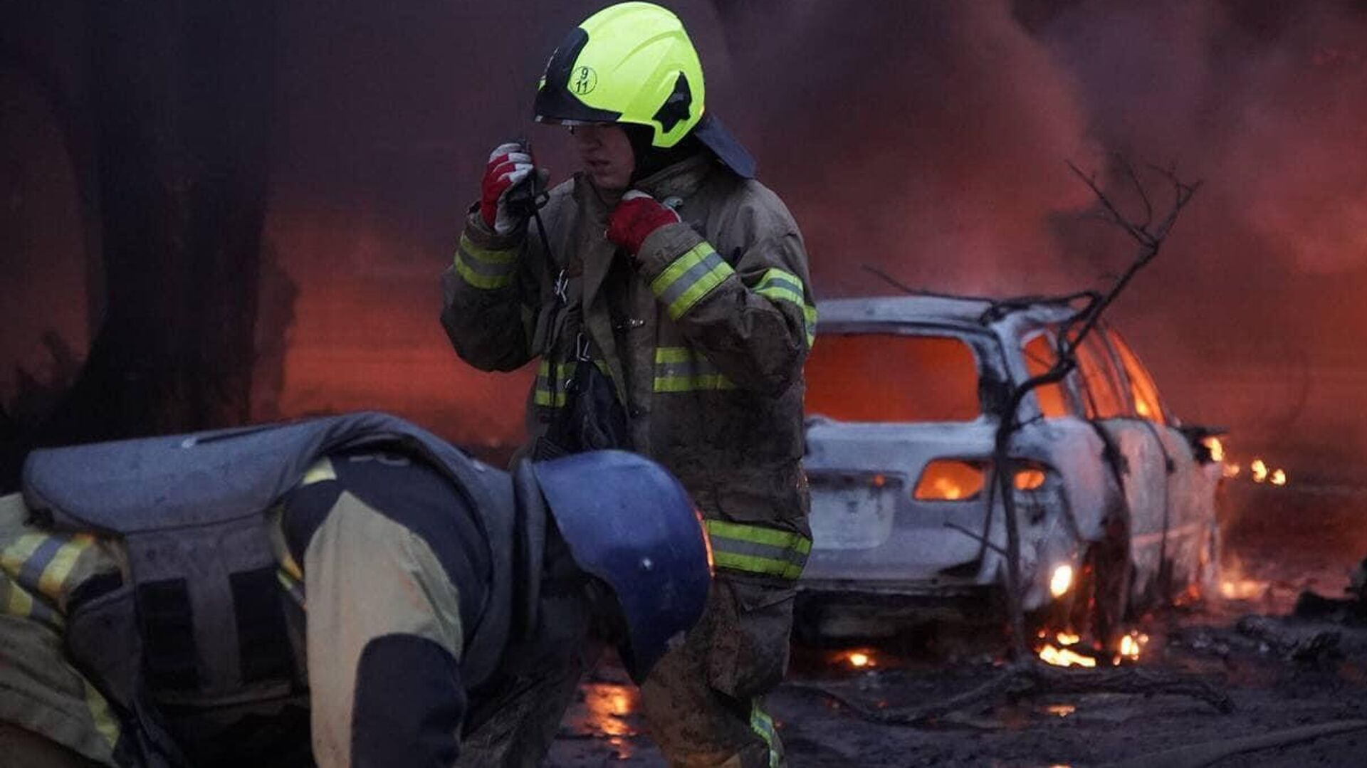 Украинские пожарные1