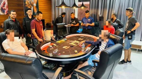 Задержание россиян за участие в азартных играх на таиландском острове Пхукет 