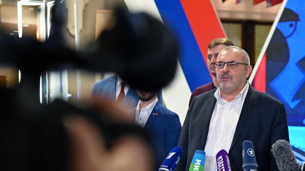 Подмосковный депутат, кандидат от партии Гражданская инициатива Борис Надеждин