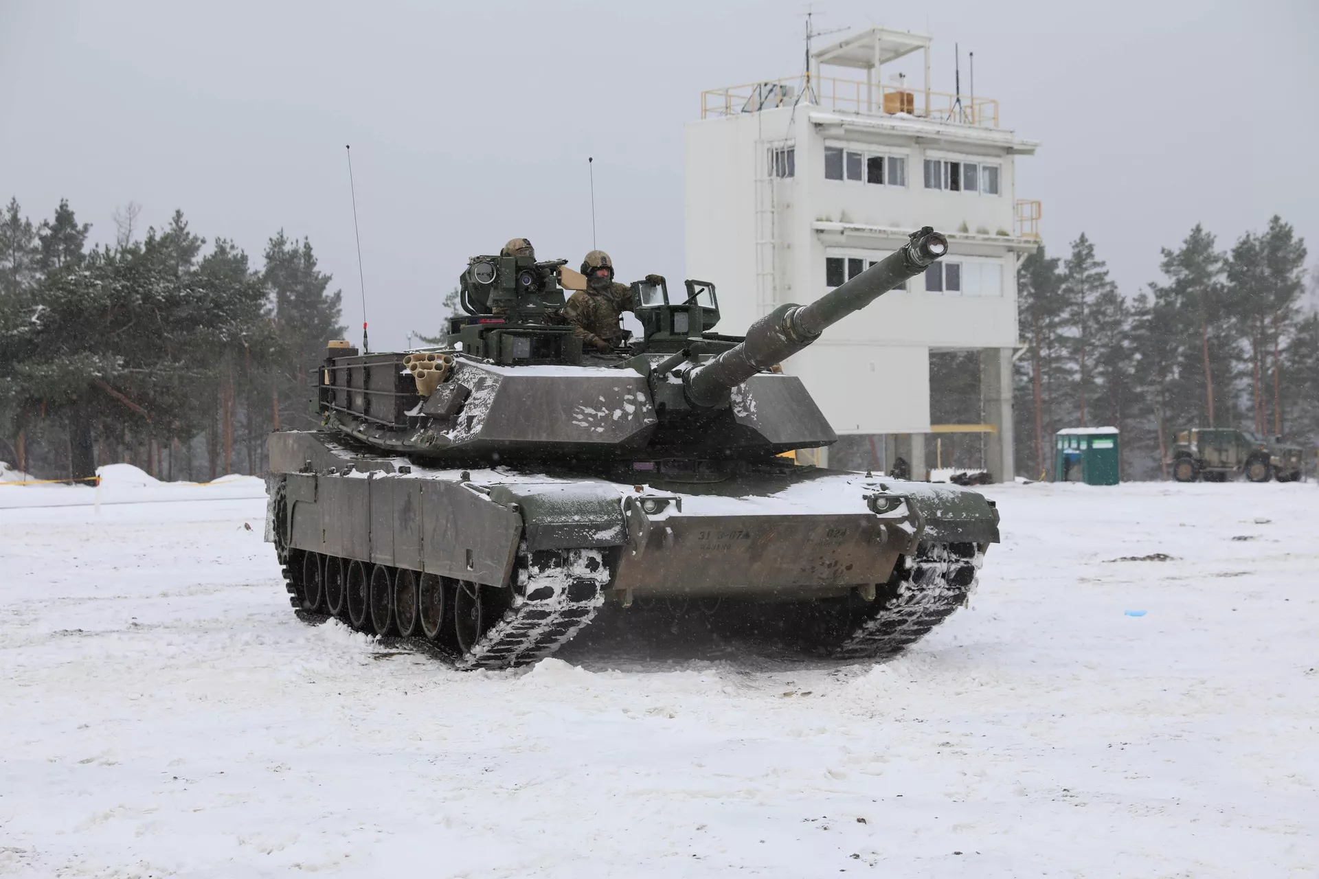 Танк M1A3 Abrams армии США во время учений в Литве - РИА Новости, 1920, 30.01.2024