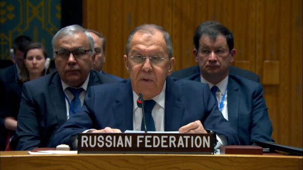 Выступление Сергея Лаврова в Совбезе ООН по Ближнему Востоку