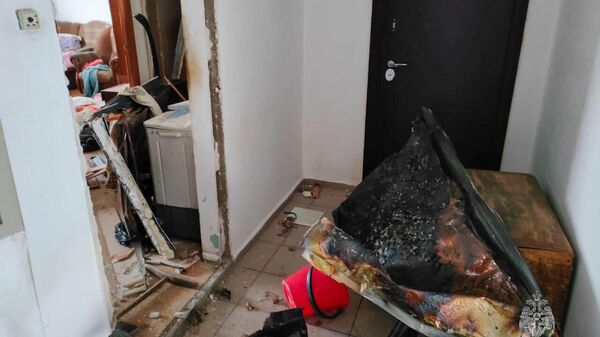  Последствия взрыва газа в жилом доме в Томмоте в Якутии 