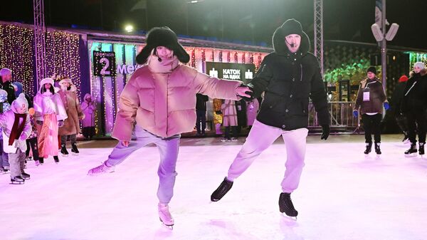 Виктория Синицина и Никита Кацалапов, чемпионы мира и Европы, олимпийские чемпионы в танцах на льду