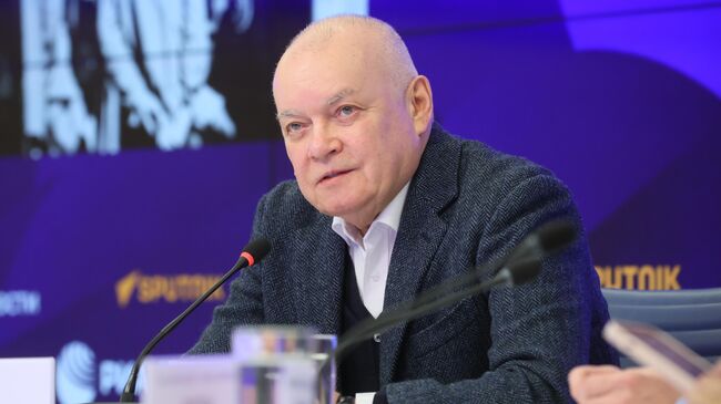 Генеральный директор международной медиагруппы Россия сегодня Дмитрий Киселев 