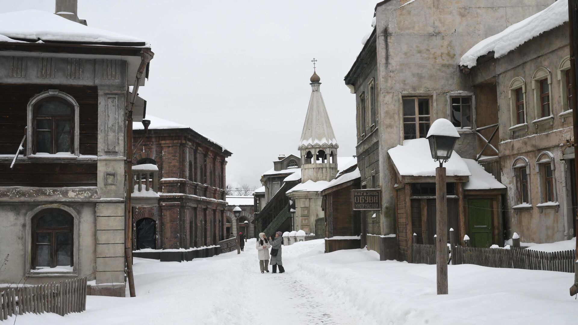 На территории киностудии Мосфильм - РИА Новости, 1920, 29.01.2024