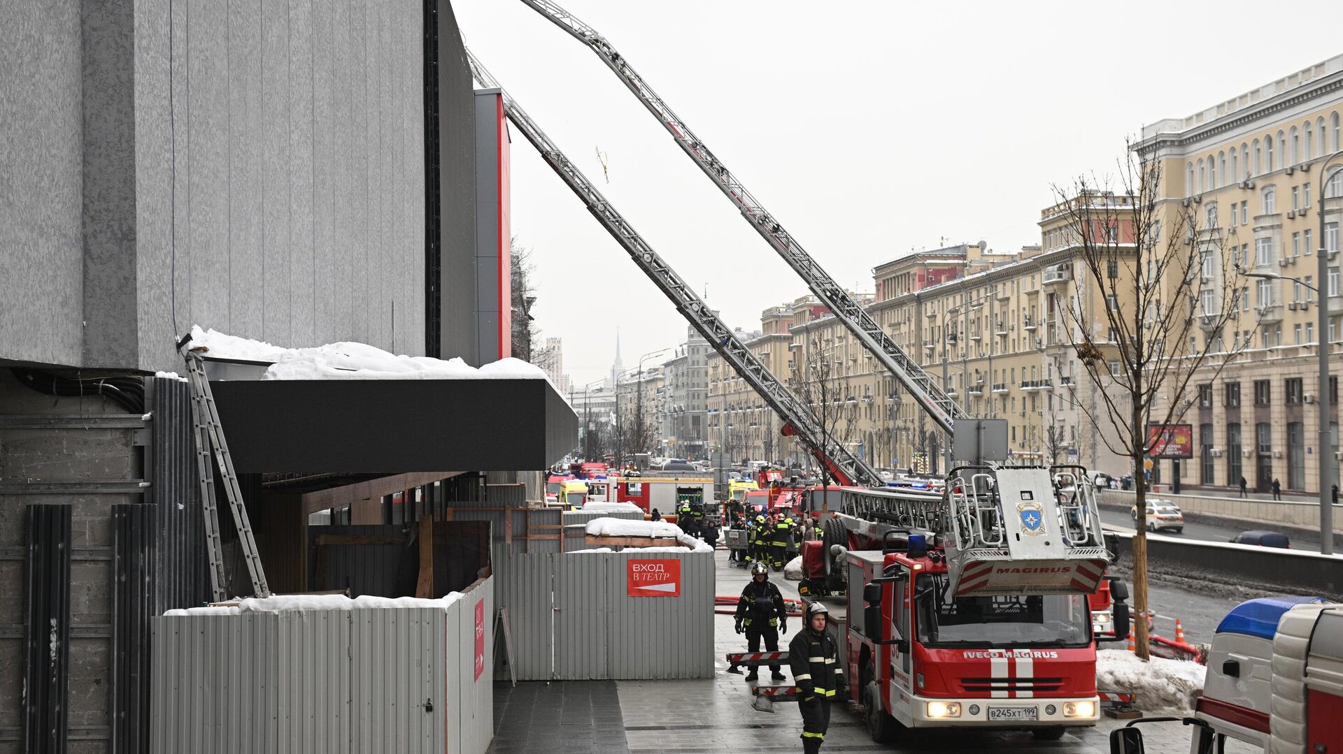 Движение на Триумфальной площади в Москве полностью восстановили - РИА  Новости, 28.01.2024