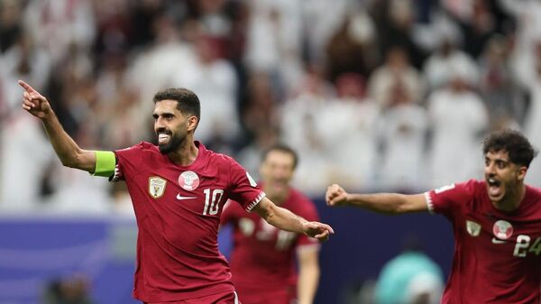 Футболисты сборной Катара
