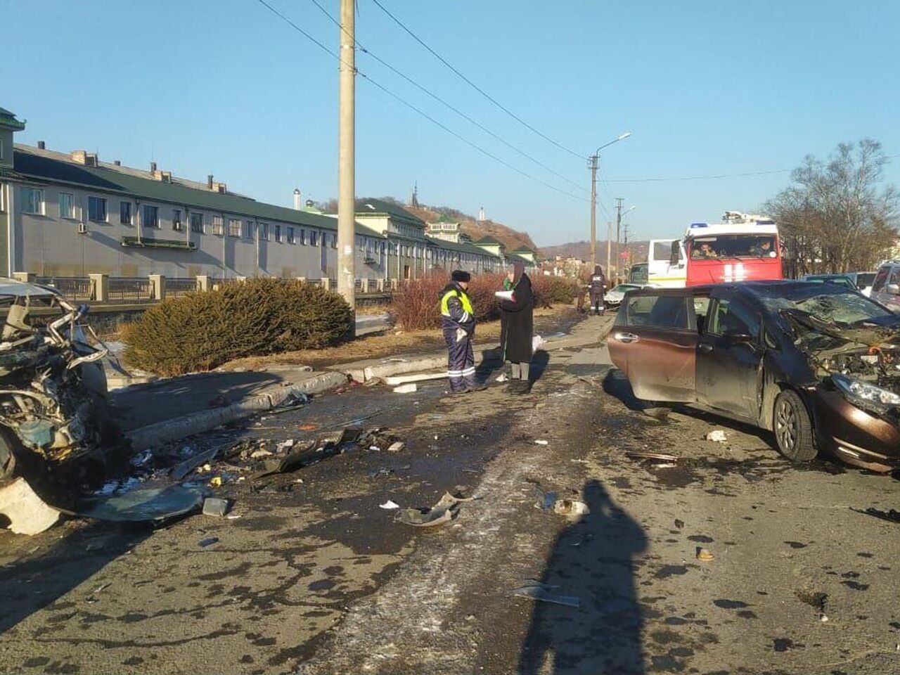 В Находке задержали виновника ДТП, в котором погибла супружеская пара - РИА  Новости, 30.01.2024