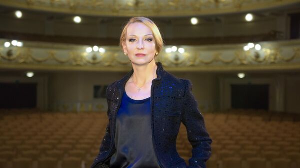 Российская балерина и актриса Илзе Лиепа