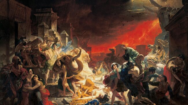 К. П. Брюллов. Последний день Помпеи. 1833. Холст, масло. 456х651