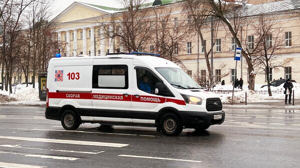 Автомобиль скорой помощи в Москве. Архивное фото