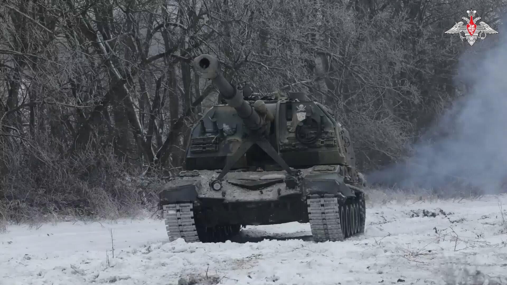 Работа артиллеристов на Купянском направлении - РИА Новости, 1920, 02.02.2024