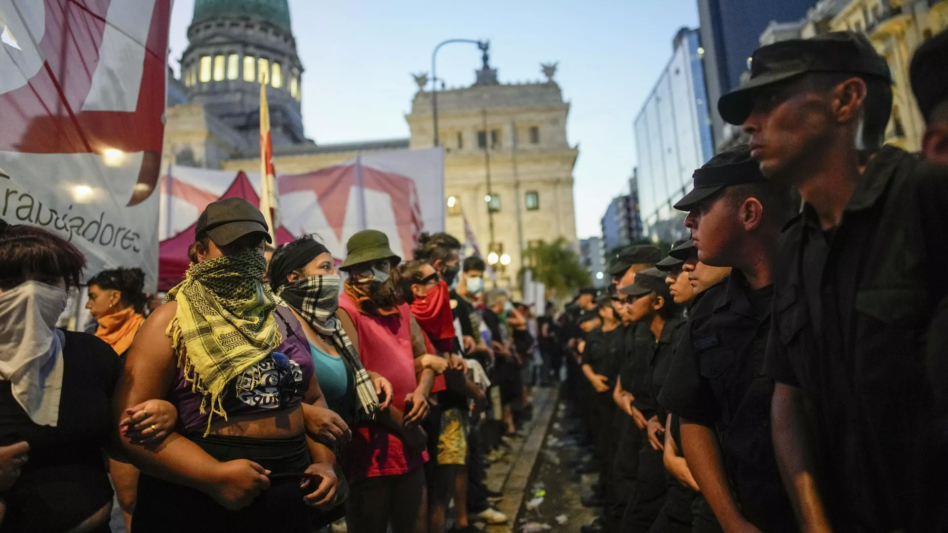 В Аргентине прошли акции протеста