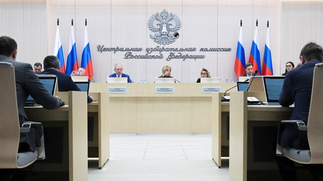 Заседание ЦИК России