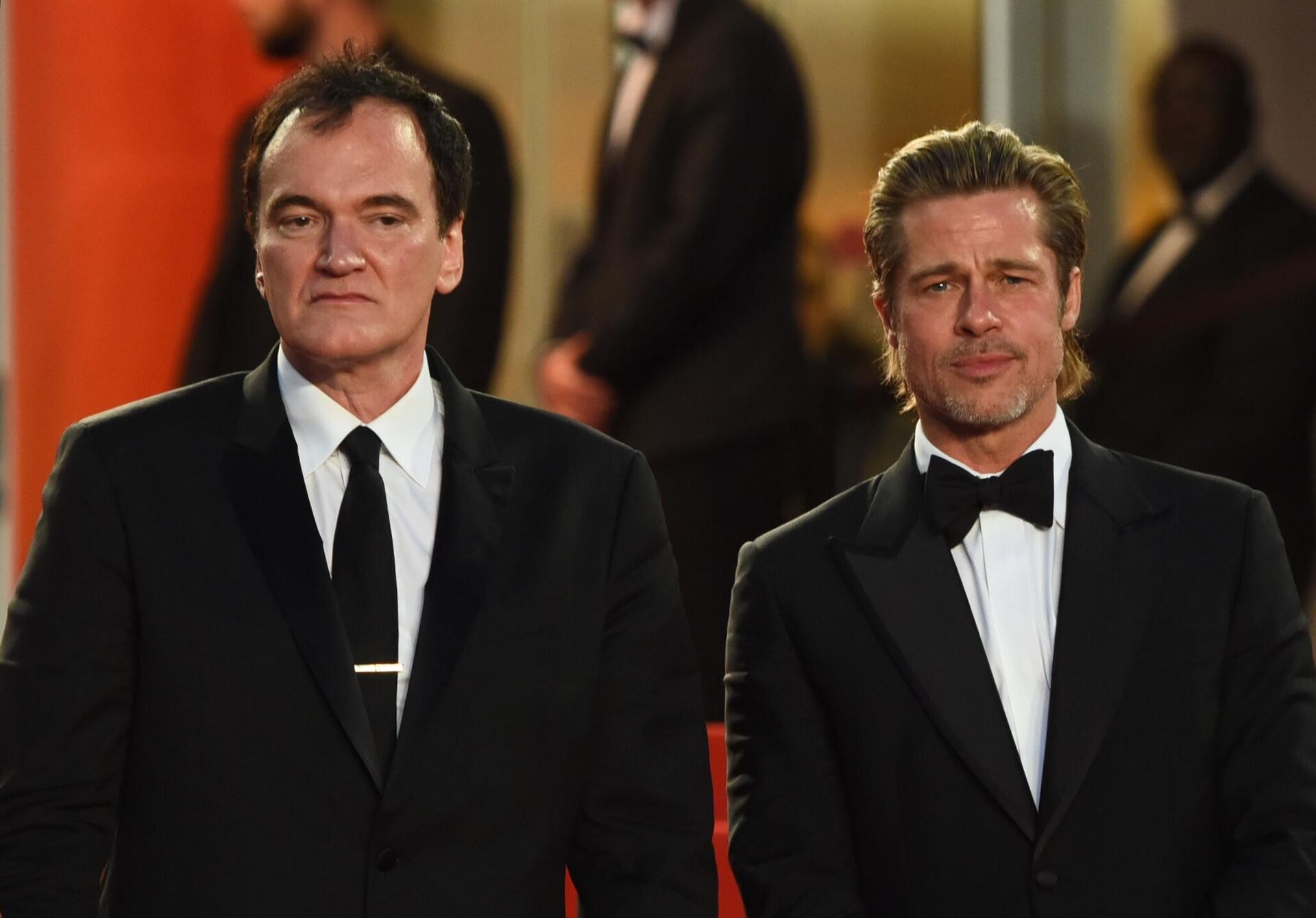 Режиссер Квентин Тарантино и актер Брэд Питт Режиссер Квентин Тарантино и актер Брэд Питт - РИА Новости, 1920, 18.08.2025