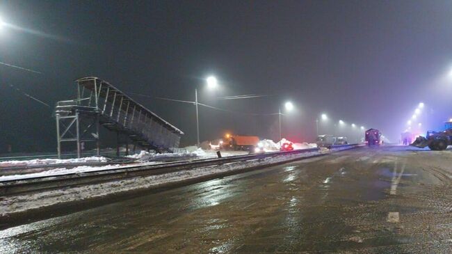 На месте ДТП в Нижегородской области