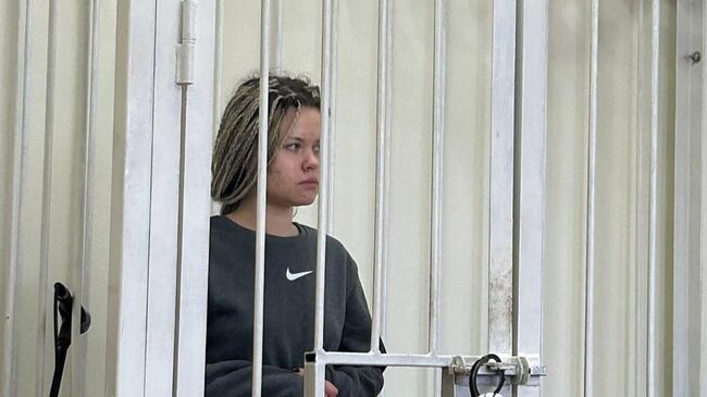 Надежда Россинская* в суде Белгорода