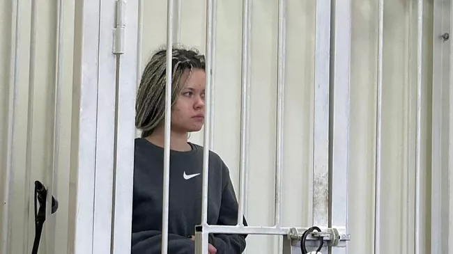 Надежда Россинская* в суде Белгорода