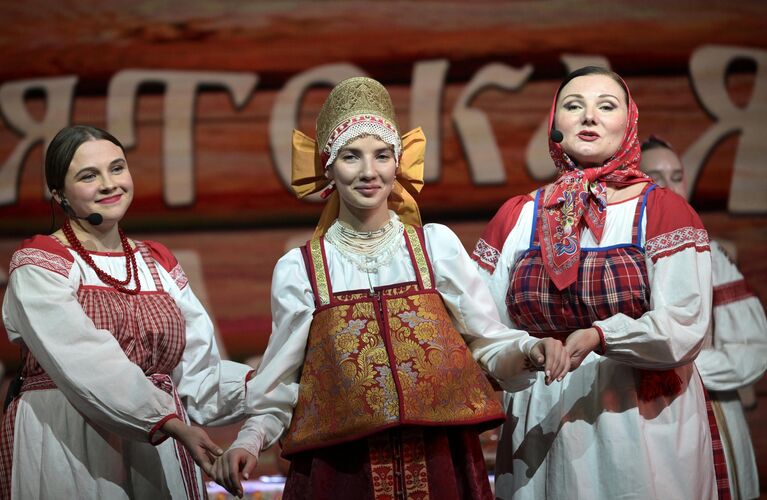 Свадьба в традициях Кировской области в День Региона - Кировской области на Международной выставке-форуме Россия Свадьба в традициях Кировской области в День Региона - Кировской области на Международной выставке-форуме Россия