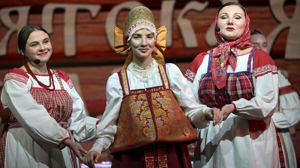 Свадьба в традициях Кировской области в День Региона - Кировской области на Международной выставке-форуме Россия