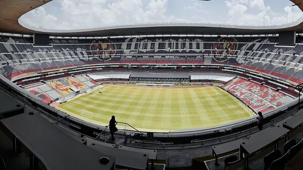 Футбольный стадион в Латинской Америке Ацтека