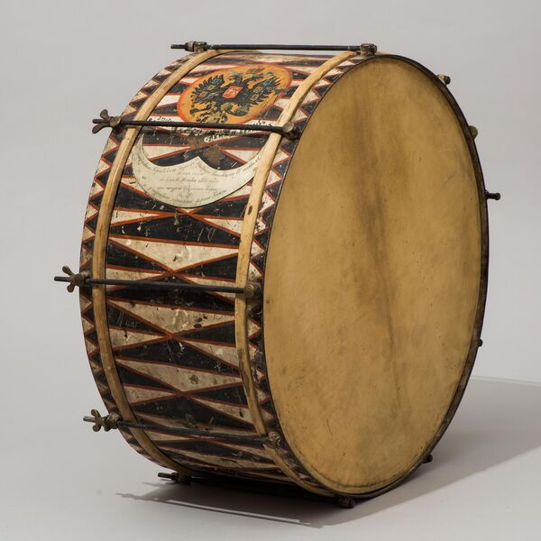 Барабан большой турецкий. Турция. XIX в. ГИМ Барабан большой турецкий. Турция. XIX в. ГИМ