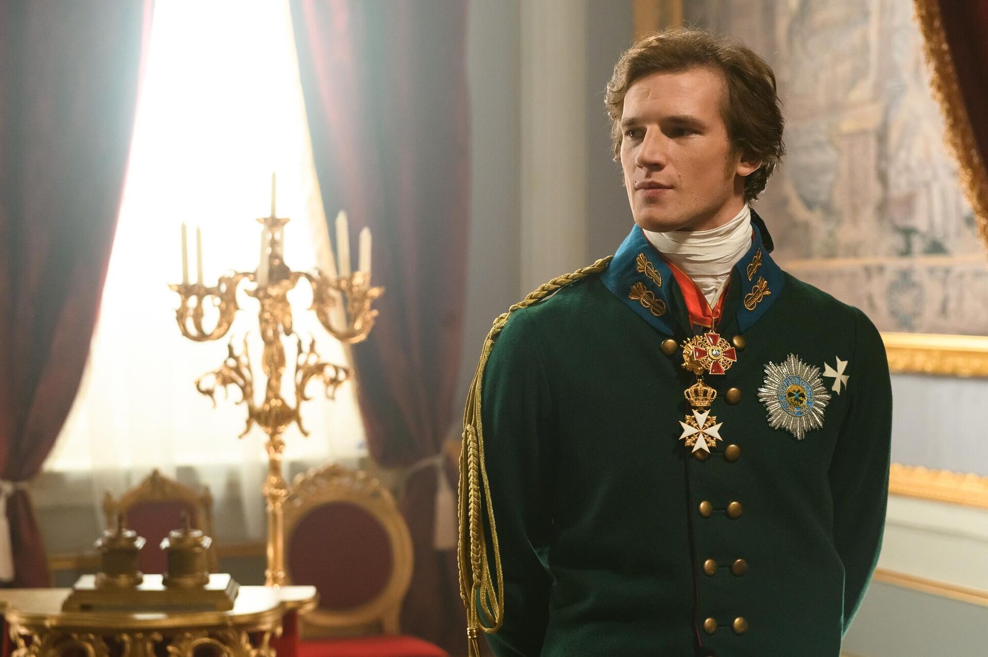На съемках сериала Александр I На съемках сериала Александр I