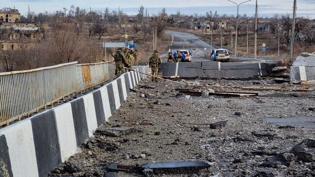 Военнослужащие РФ в Энергодаре