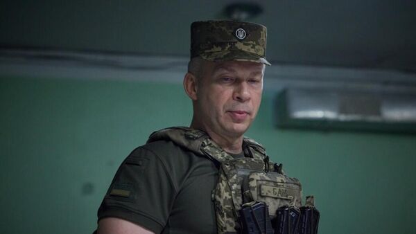 Командующий Сухопутными войсками Украины Александр Сырский. Архивное фото