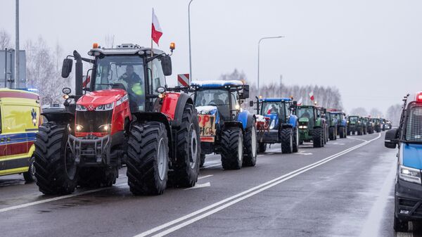 Фермеры блокируют доступ к польско-украинскому пограничному переходу в Дорохуске