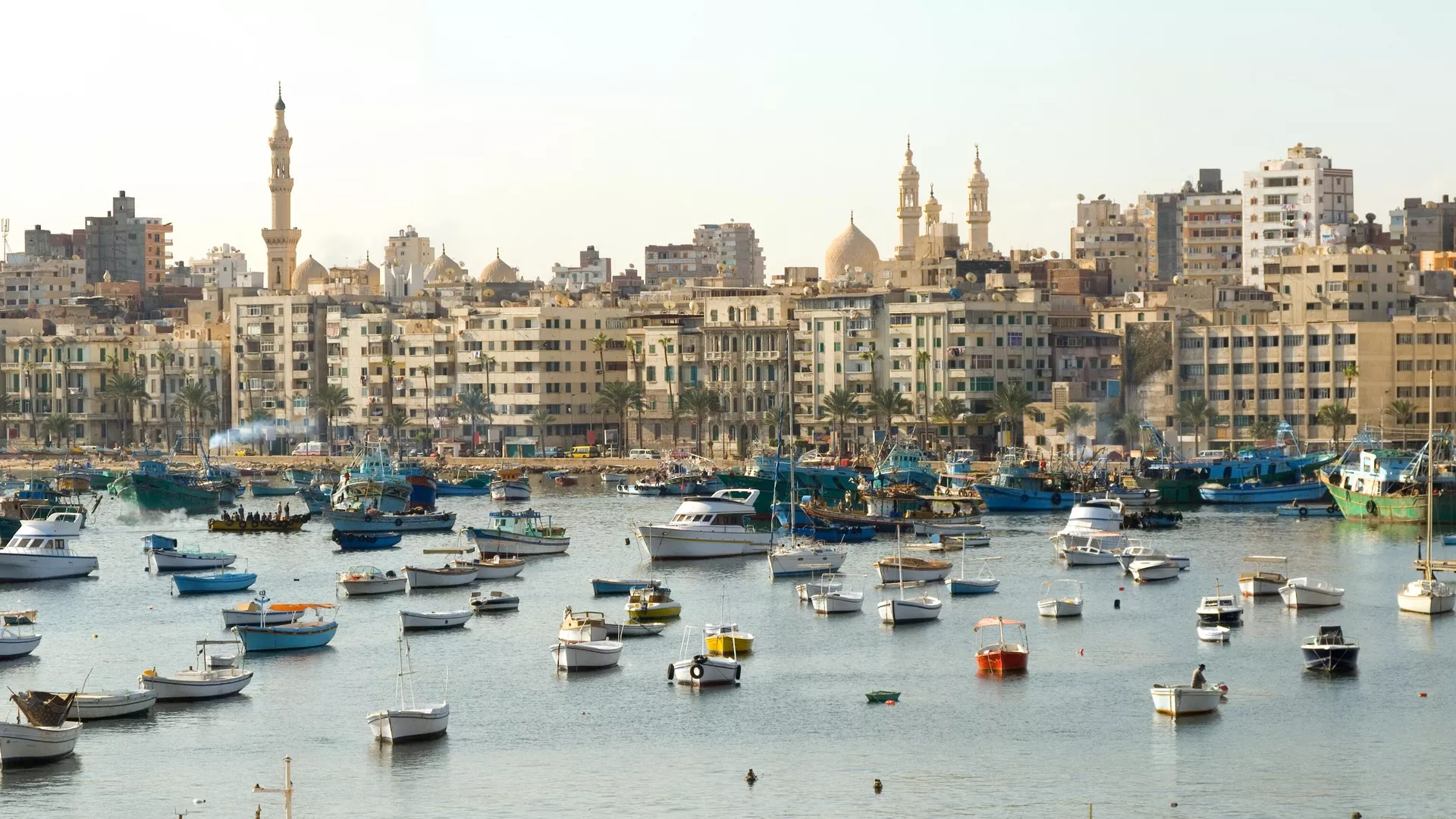 Coast of Alexandria, Egypt