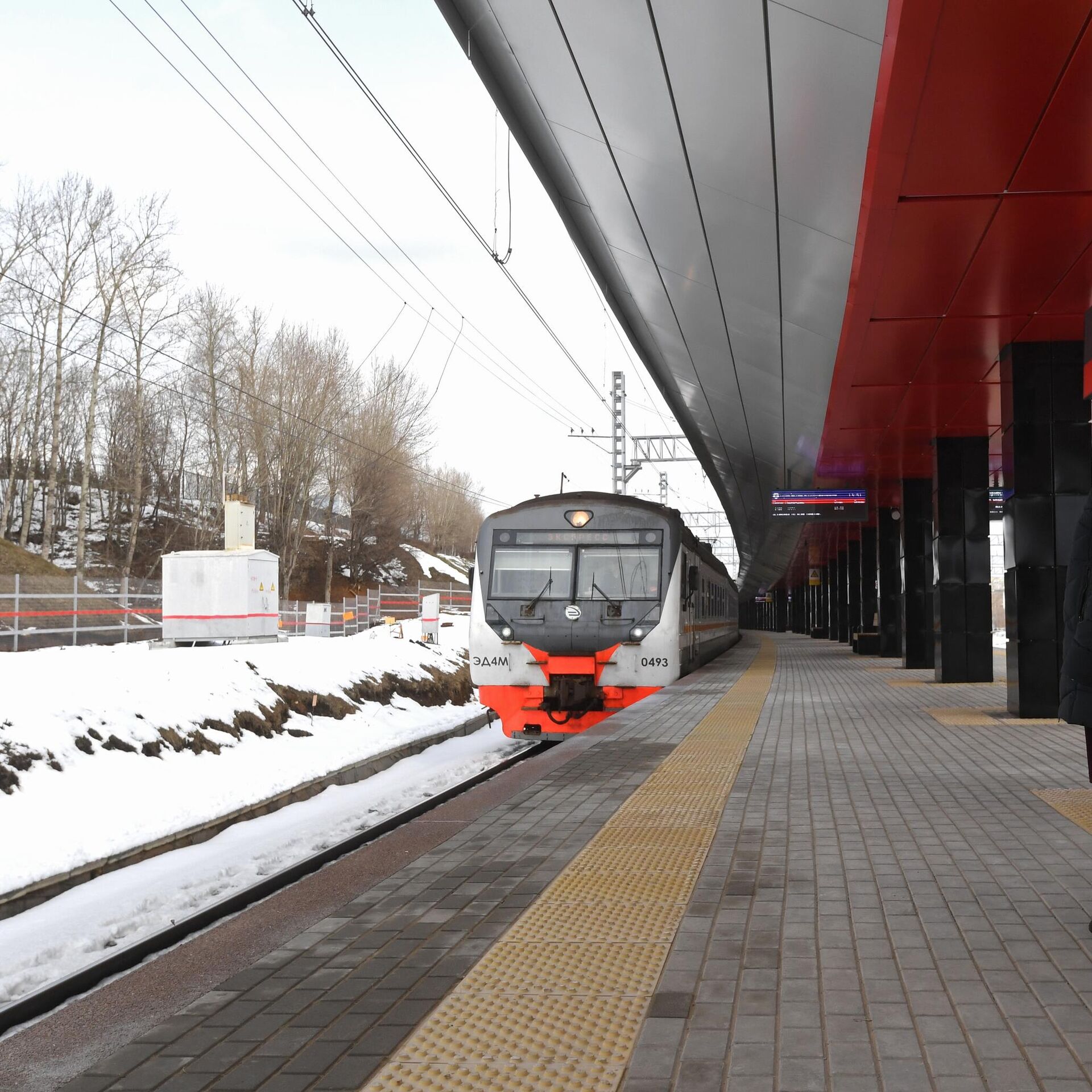 В Подмосковье электричка сошла с рельсов - РИА Новости, 28.02.2024