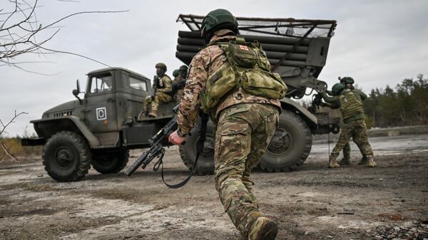 Российские военнослужащие в зоне СВО