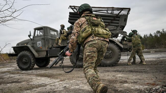 Военнослужащие в зоне СВО