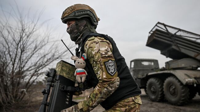 Военнослужащий полка Центрального военного округа в зоне СВО