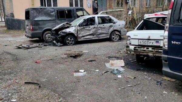 Последствия ночного удара ВСУ по Ворошиловскому району Донецка