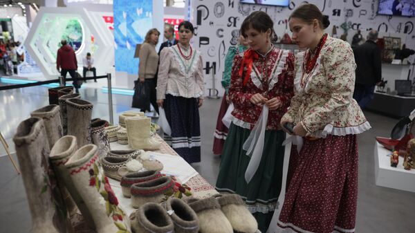 День русского валенка на Международной выставке-форуме Россия 