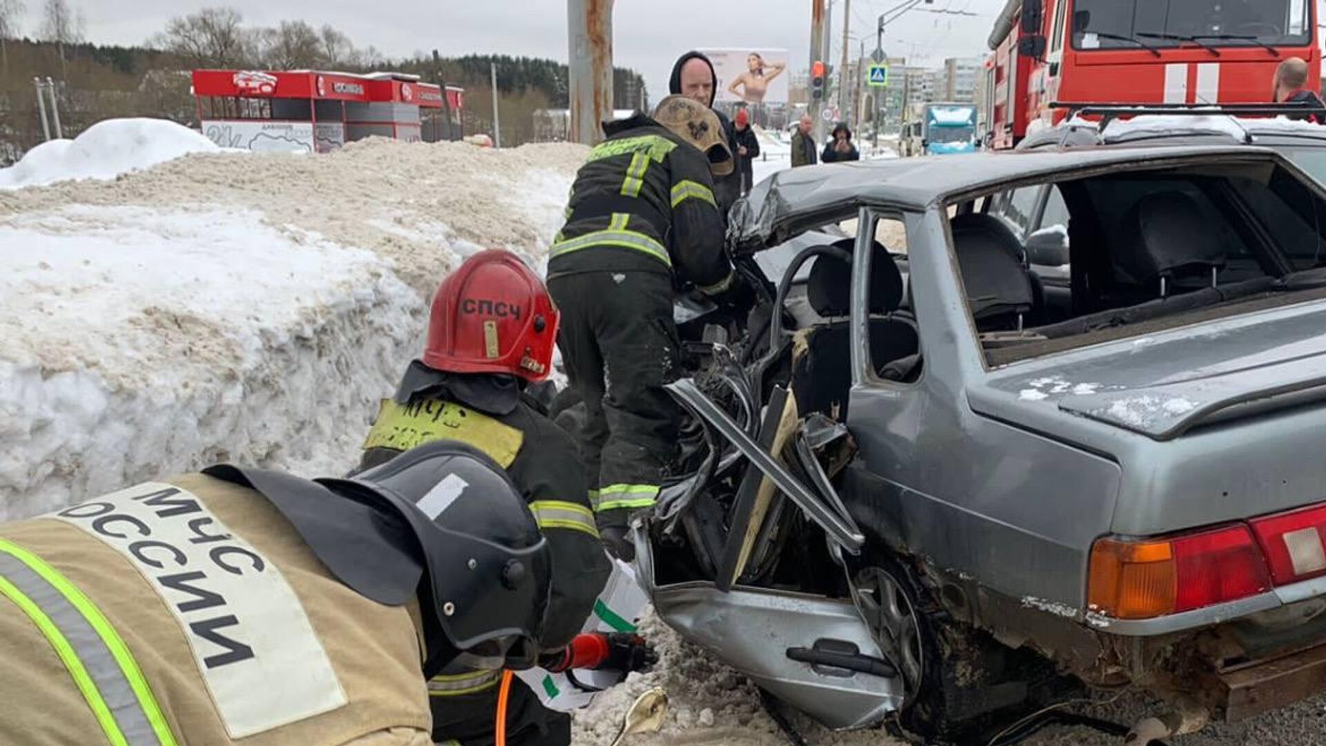 В Ивановской области произошло ДТП С 6 автомобилями