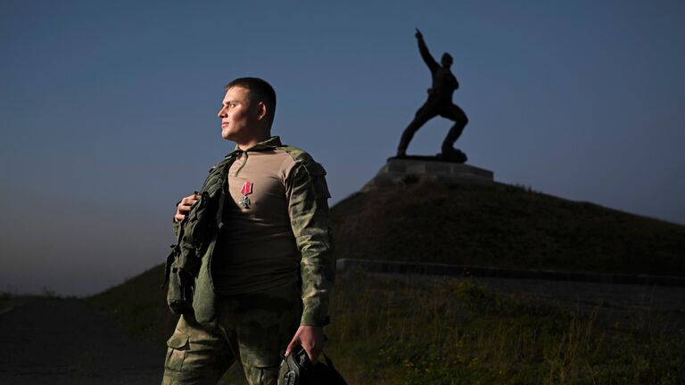 Максим Бельченко, старший лейтенант, заместитель командира батальона по военно-политической работе. Награжден Орденом Мужества