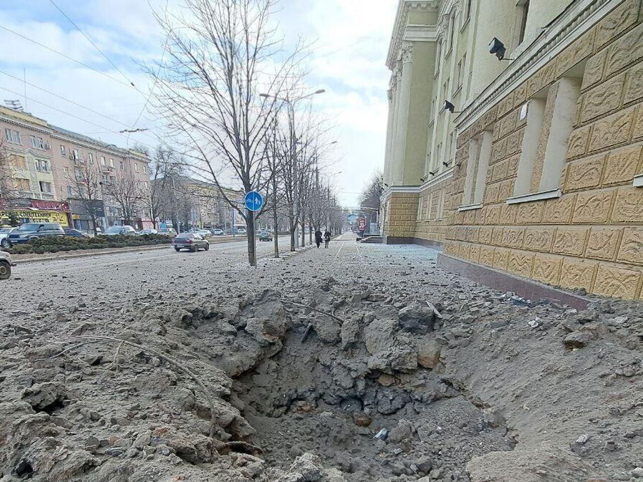 В Донецке из-за налетов БПЛА появилась 