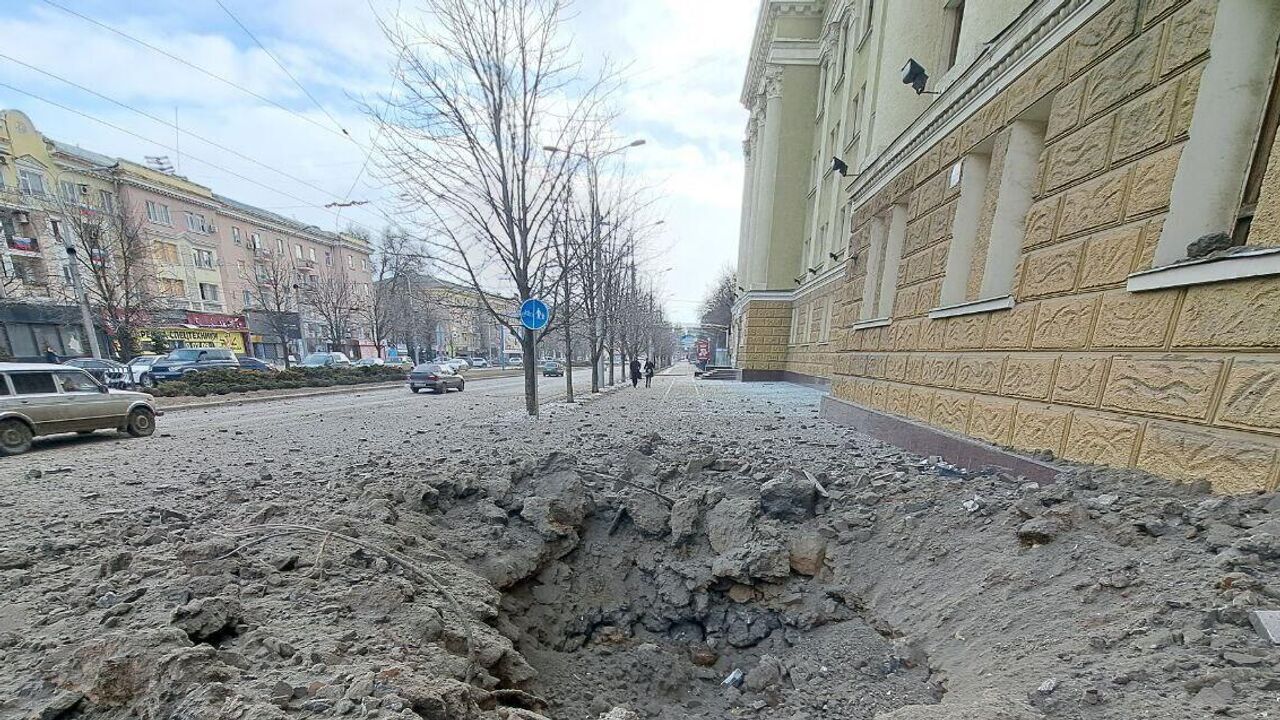 В Донецке из-за налетов БПЛА появилась 