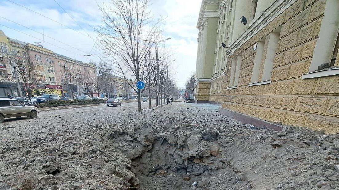 Последствия обстрела Донецка - РИА Новости, 1920, 09.05.2024