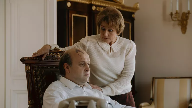 Кадр со съемочной площадки сериала ГДР