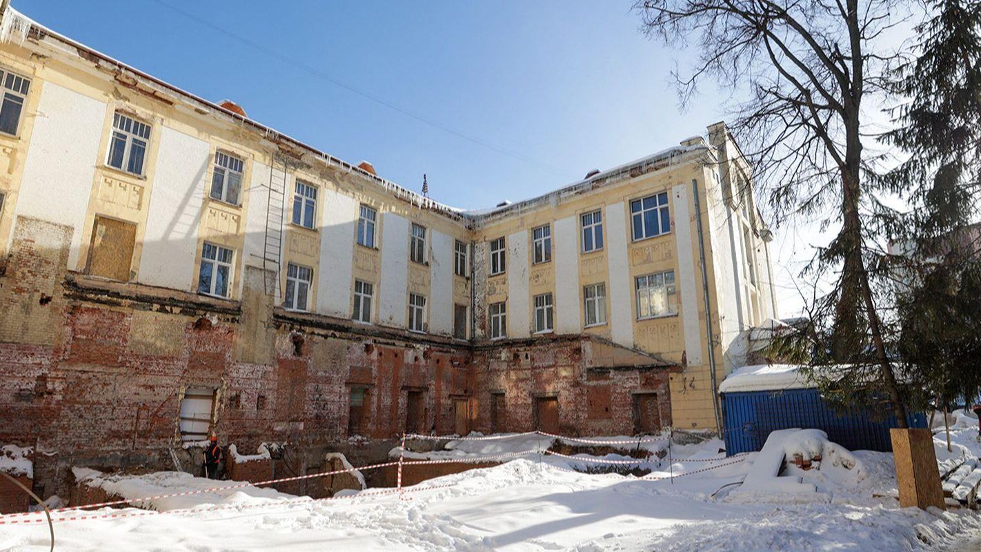 Капремонт корпуса №2 Боткинской больницы в Москве - РИА Новости, 1920, 21.02.2024