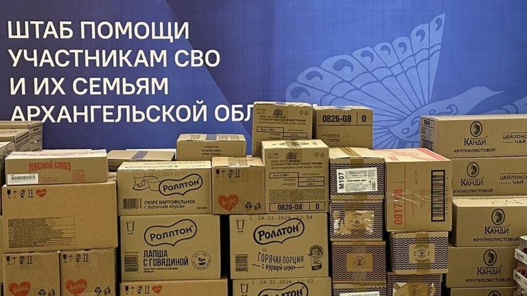 Архангельское министерство АПК и торговли передало более 600 кг продуктов бойцам на СВО - РИА Новости, 1920, 21.02.2024